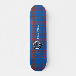 Skate Emblema da Crista do Clã Elliot & Tartan 