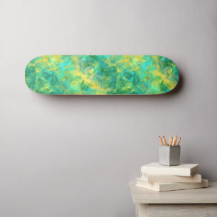 Skate Emerald Green Crumpled Texture