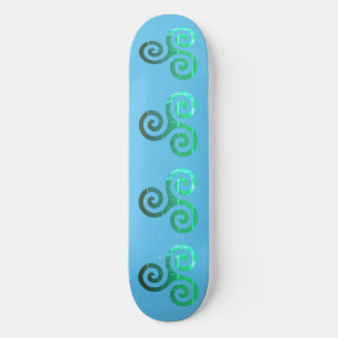 Skate Emerald Triskele Símbolo Celta Antigo