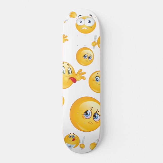 Skate Emoji Pattern (Frente)