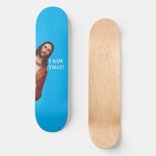 Skate Engraçado Religioso Jesus Meme Christian