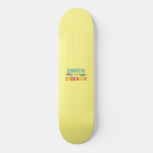 Skate Enriquecer O Endeavor (Frente)