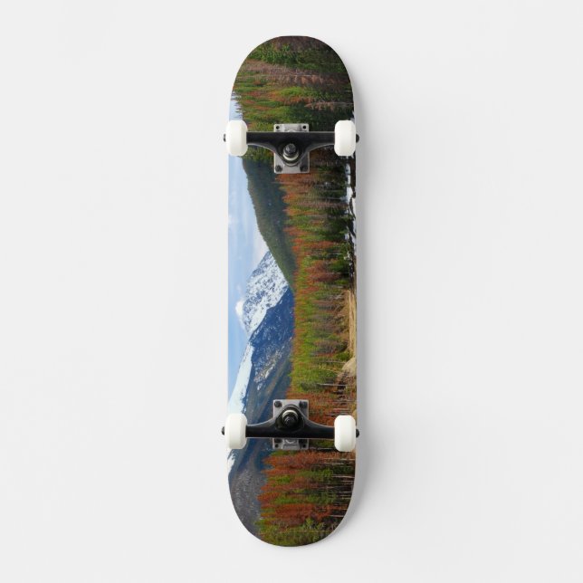 Skate Enrolamento o Rio Colorado com montanhas e pinhos (Frente)