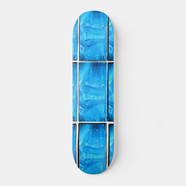SKATE EQUIPE CIDADE AZUL (Frente)