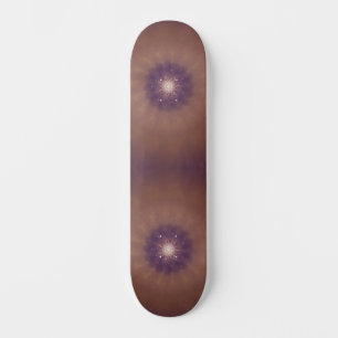 Skate Erupção de Mandala Cósmica - Arte de Galáxia Roxa 