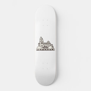 Skate esboço rápido da cidade