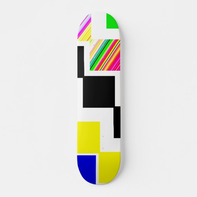 Skate Escadas coloridas (Frente)