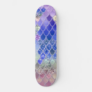 Skate Escalas de Sereia de Verão #3 (Faux Glitter)