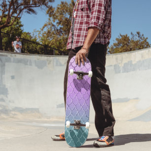 Skate Escamas de Princesa Sereia 4a