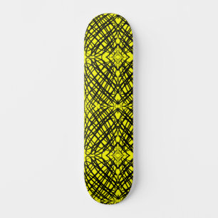 Skate Escrivora Simples   Inclinação Espelho   Amarelo  