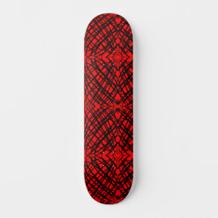 Skate Escrivora Simples Inclinação Espelho Vermelho