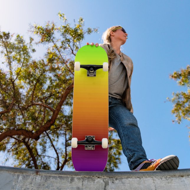 Skate Espectro de Cores Horizontais -3 (Ao ar livre 1)