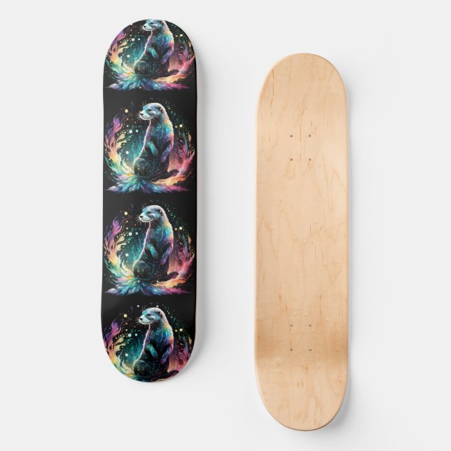 Skate Espectro Edge: As Lontras Brilham (Frente)