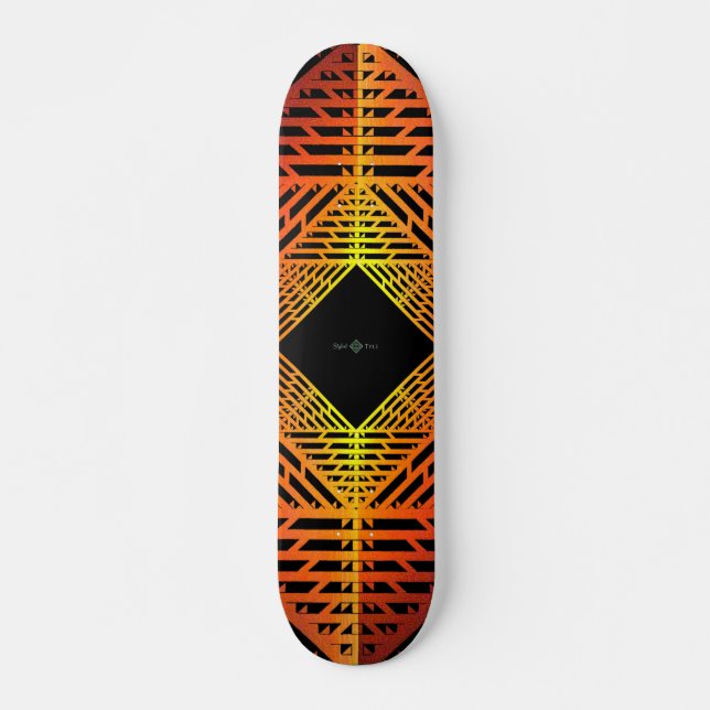 Skate Espectro (Sombreamento de Brilho) (Frente)