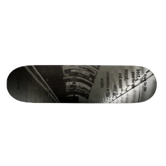 Skate Esperança para, melhor. - Personalizado