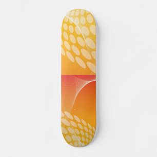 Skate Esportes Radicais Arte Laranja