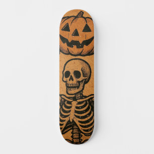 Skate Esqueletos de Vintage/Retro Halloween