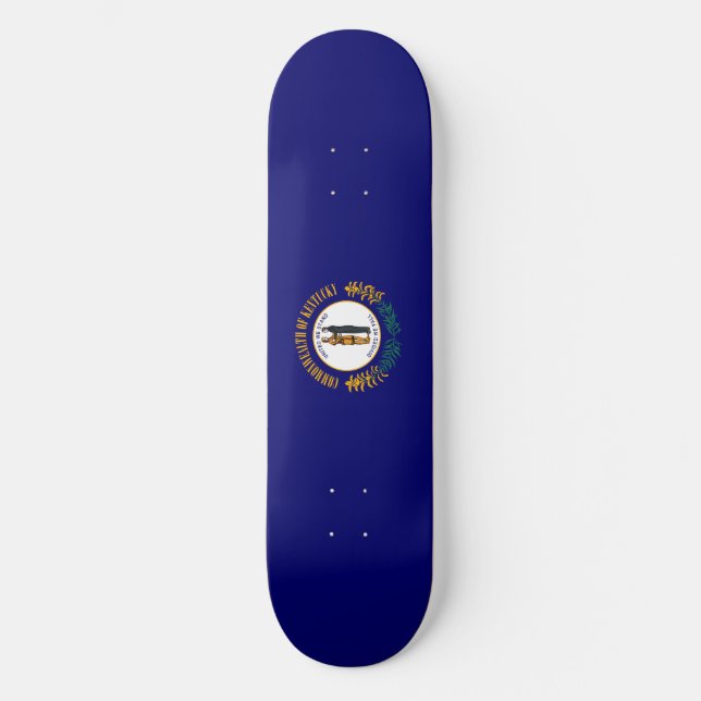 Skate Estado do Kentucky Flag Design (Frente)
