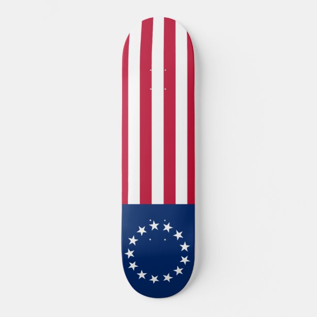 Skate Estados Unidos Betsy Ross Flag (Frente)