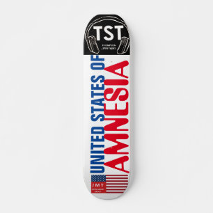Skate ESTADOS UNIDOS DA AMnésia Skateboard, Deck 7¾"