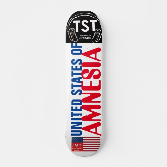 Skate ESTADOS UNIDOS DA AMnésia Skateboard, Deck 7¾" (Frente)