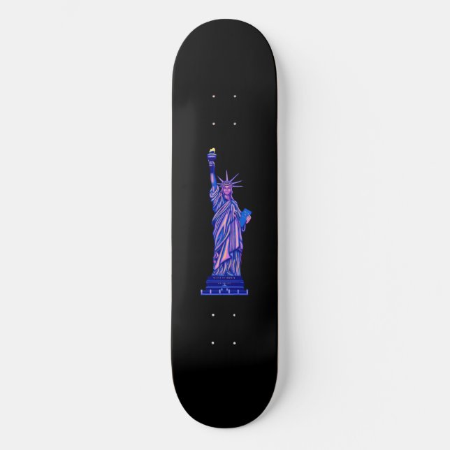 Skate Estátua da Liberdade- Nova Iorque- Landmark (Frente)