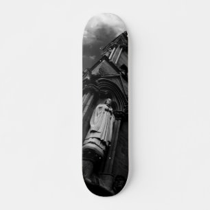 Skate Estátua de observação para sempre