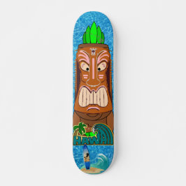 Skate Estátua Havaí de Tiki