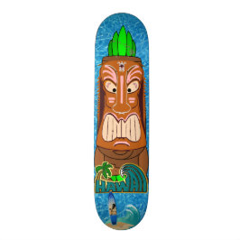 Skate Estátua Havaí de Tiki