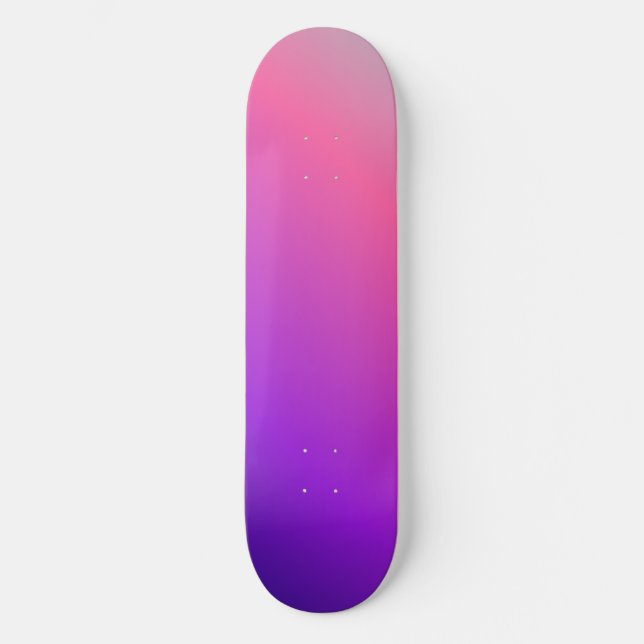 Skate Estética Colorida Rosa Fofa (Frente)