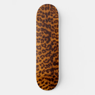 Skate Estética de Impressão Animal na Moda