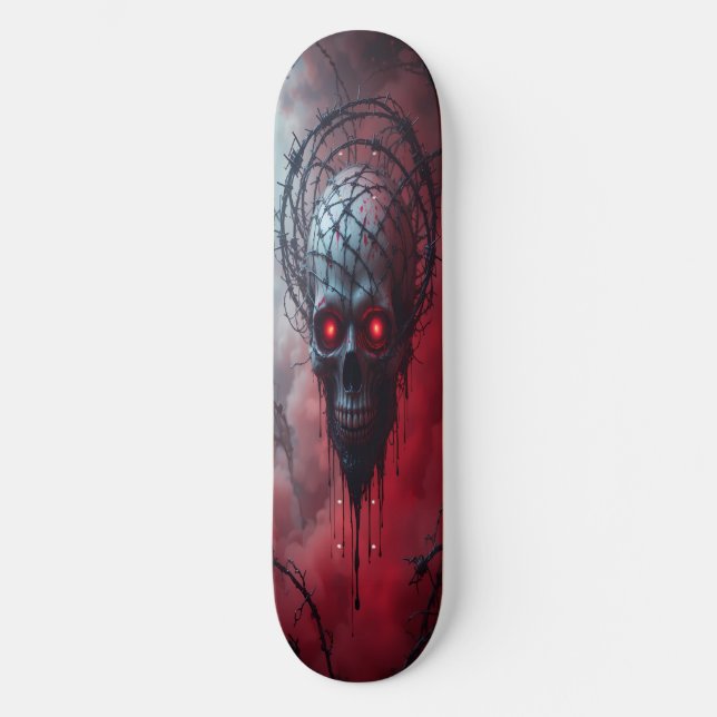 Skate Estética de Terror Cranial (Frente)