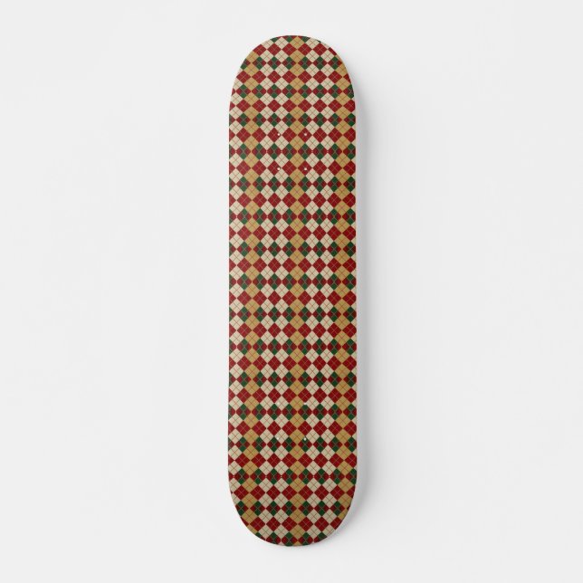 Skate Estilo clássico, estilo Natal/Inverno (Frente)