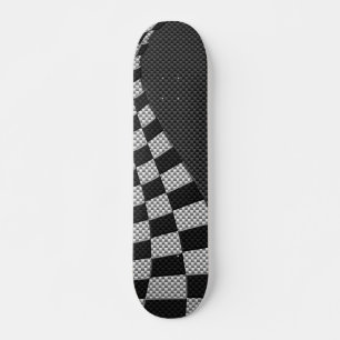 Skate Estilo da fibra do carbono que compete a decoraç