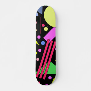Skate Estilo da Imagem Retroativa dos anos 80 e 90