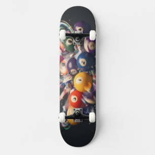 Skate Estilo de Bola de Bilhar