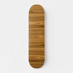 Skate Estilo Elegante de grãos de madeira