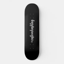 Estilo Minimalista Moderno de Script Preto Persona