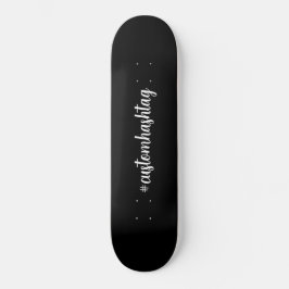 Skate Estilo Minimalista Moderno de Script Preto Persona