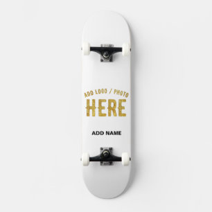 SKATE ESTILO MODERNO PERSONALIZÁVEL BRANCO VERIFICADO MA