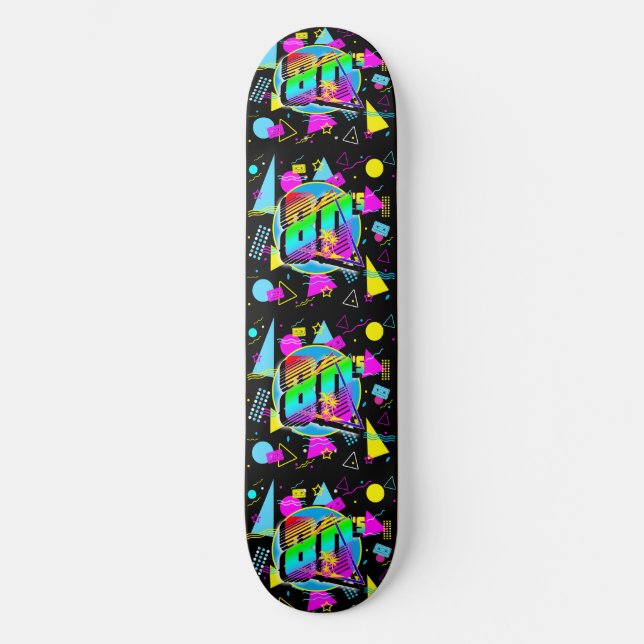 SKATE ESTILO RETRÔ VINTAGE DOS ANOS 80 (Frente)