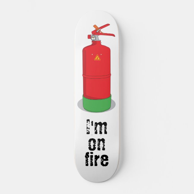 Skate Estou em chamas (Frente)