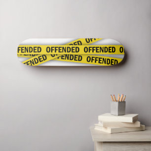 Skate Estou ofendido que a fita policial não atravesse