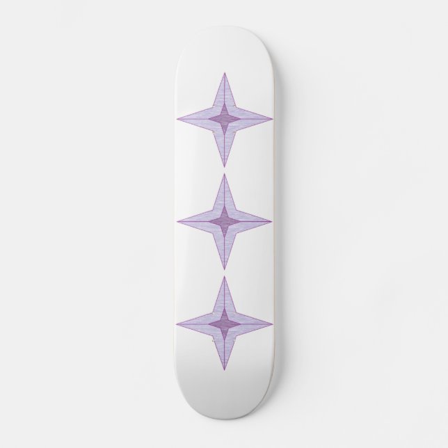 Skate Estrela Roxa (Frente)