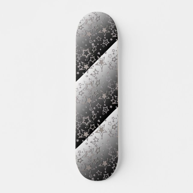 Skate Estrelas de configuração de brilho com gradiente d (Frente)