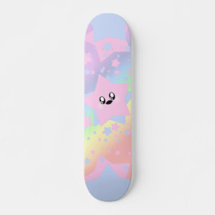 SKATE ESTRELAS KAWAII EXPLOSÃO CÓSMICA