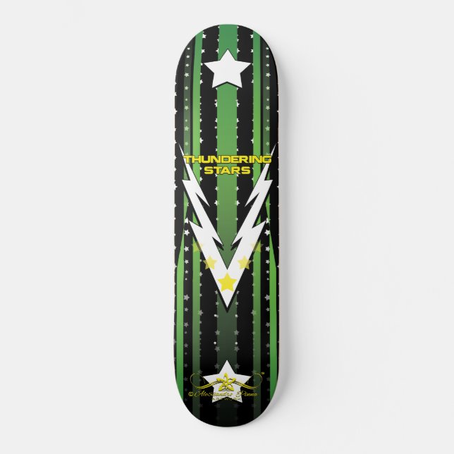 Skate Estrelas Trovejantes 1/6 (Frente)