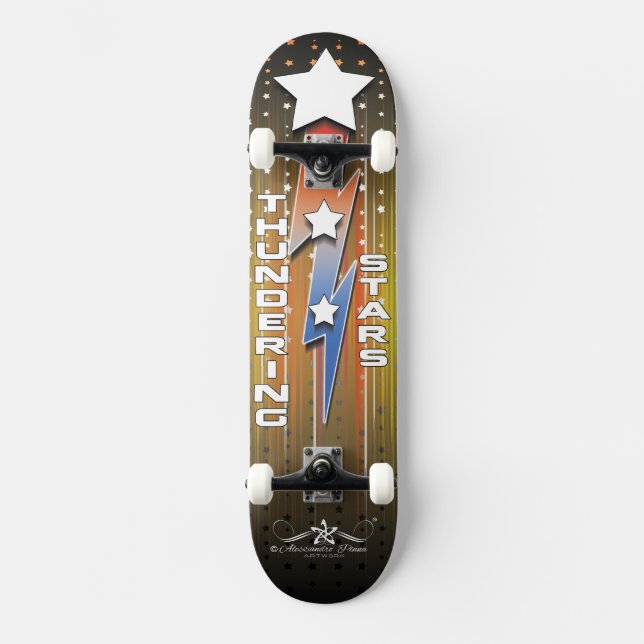 Skate Estrelas Trovejantes 6/6 (Frente)