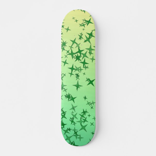 Skate Estrelas Verdes (Frente)