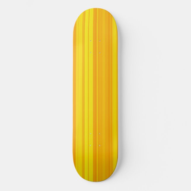 Skate Estrias Amarelas Laranja (Frente)